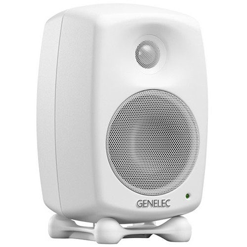 Genelec 8320A 2-Way Compact Active Monitor - White, Single