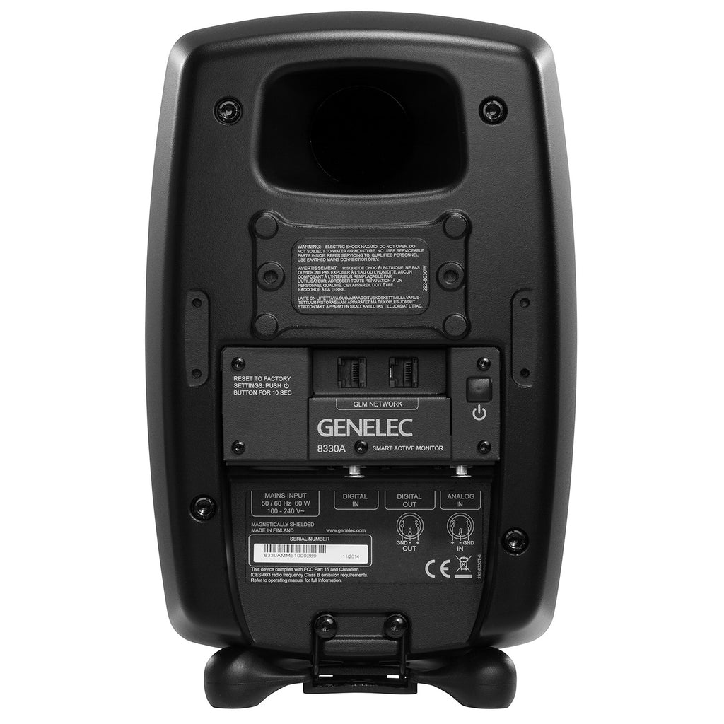 Genelec 8330A SAM 2-Way Active Studio Monitor - Mystic Black, Single