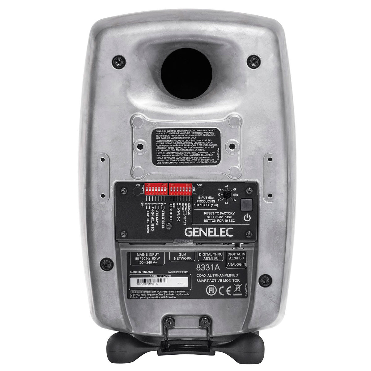 Genelec 8331A 3-Way Compact Active Monitor - Raw, Single