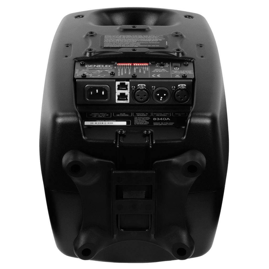 Genelec 8340A SAM 2-Way Active Studio Monitor - Mystic Black, Single