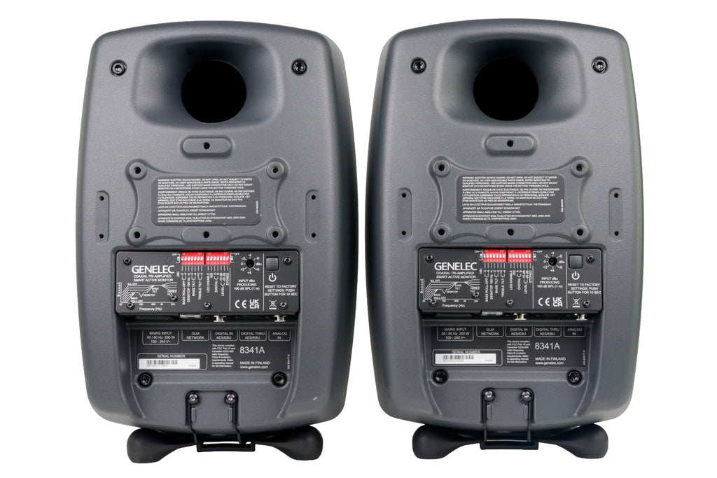 Genelec 8341A 3-Way Compact Active Monitor - Pair #P21015968/P21016429 (Used)
