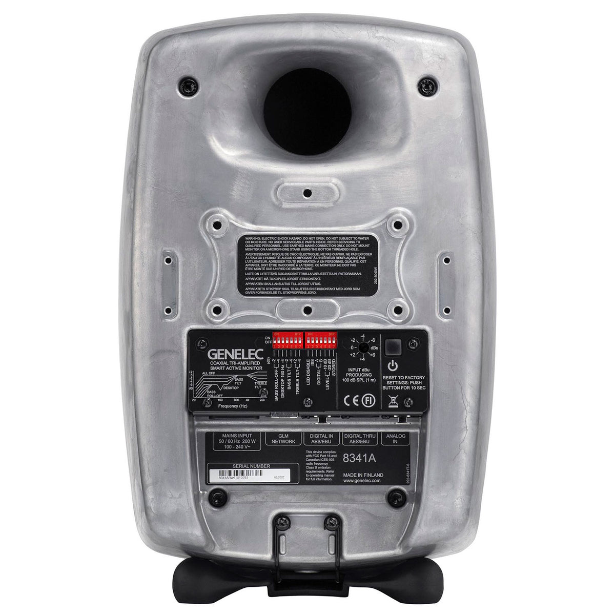 Genelec 8341A 3-Way Compact Active Monitor - Raw, Single