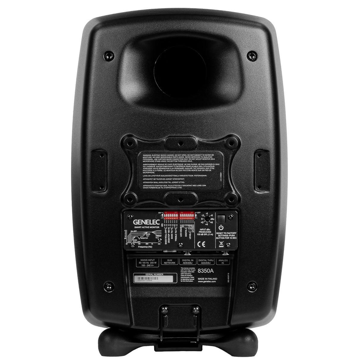 Genelec 8350A SAM 2-Way Active Studio Monitor - Mystic Black, Single