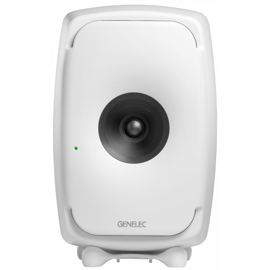 Genelec 8351B 3-Way Compact Active Monitor - White, Single