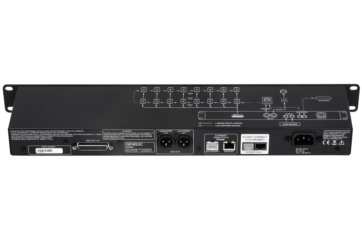 Genelec 9402A System Management Device for Audio-over-IP Networking