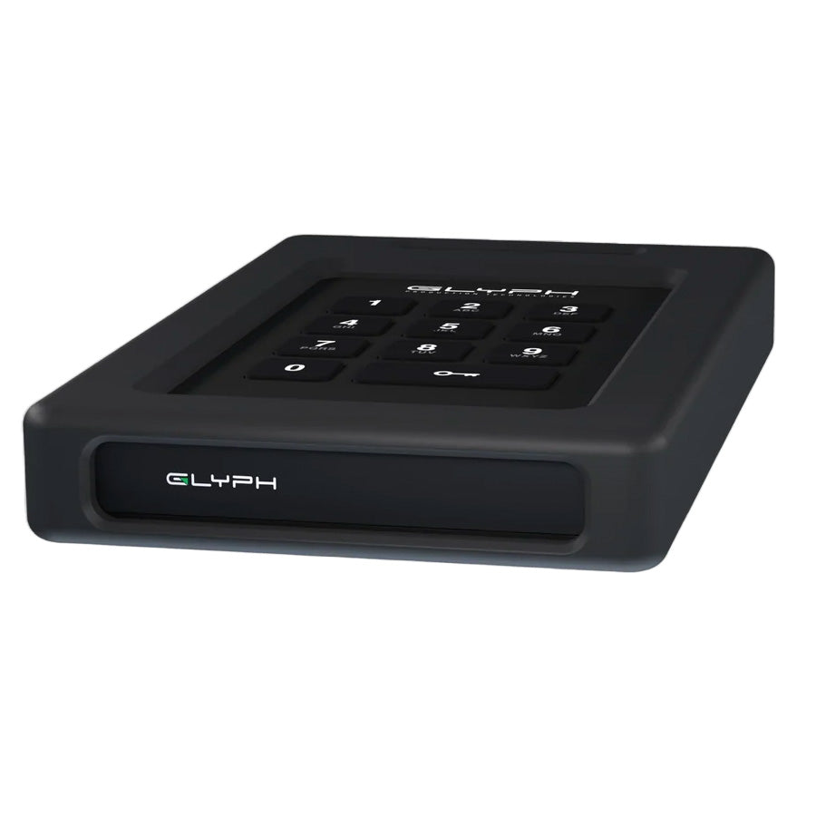 Glyph Technologies SecureDrive+ Encrypted Drive with Keypad - 5TB