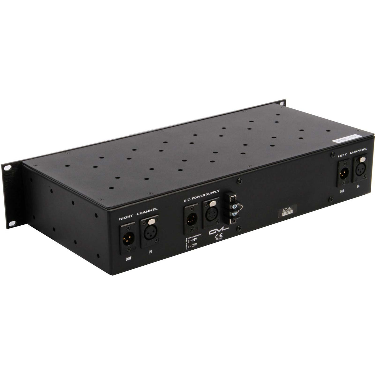 GML 8200 Two-Channel 5-Band Parametric Equalizer