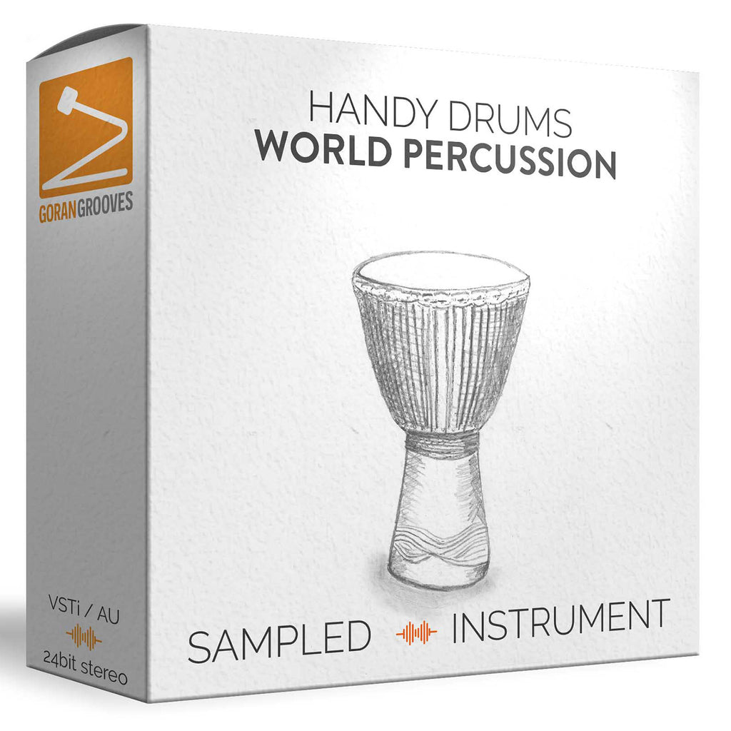 GoranGrooves Handy Drums WORLD PERCUSSION - Electronic Delivery