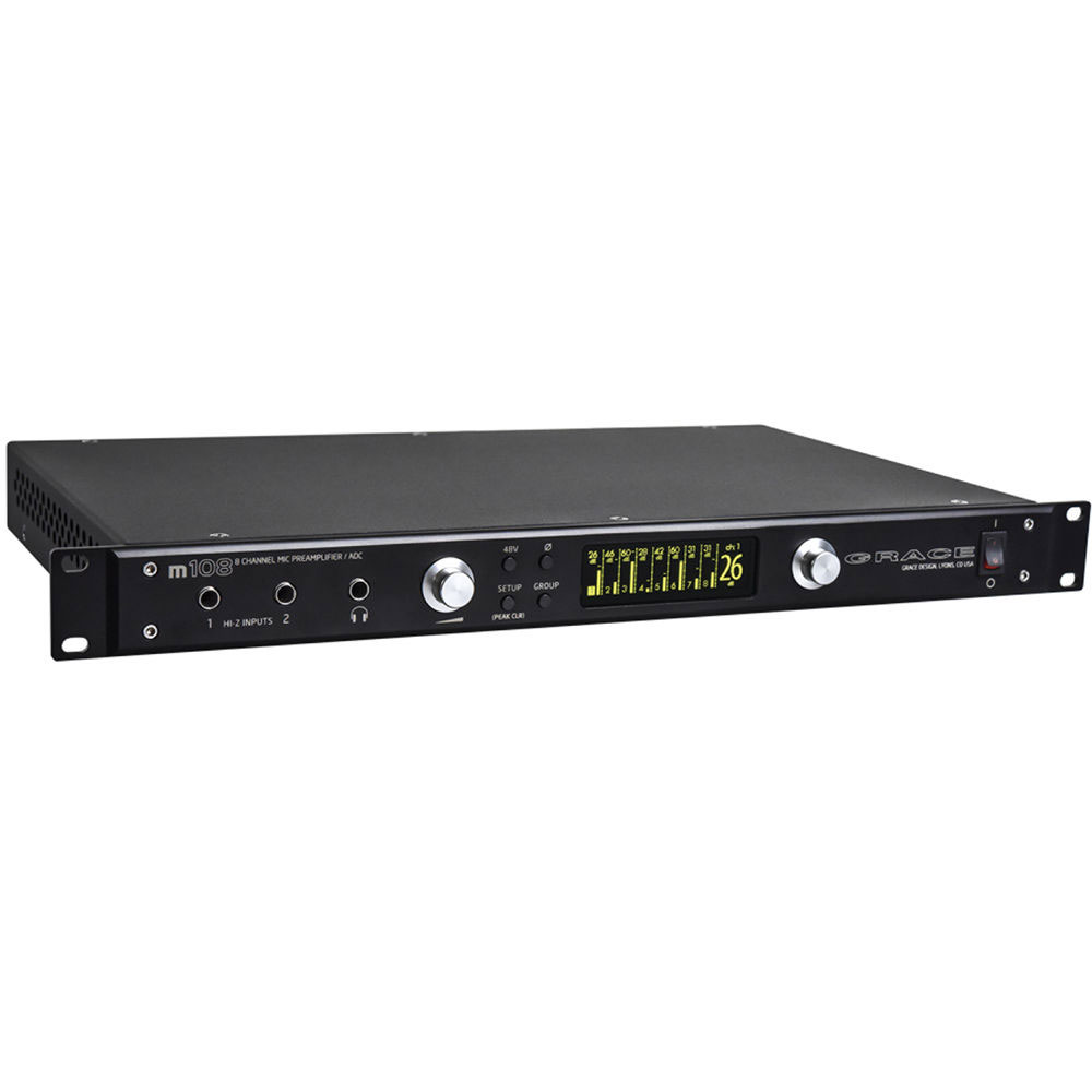Grace Design m108 8-Channel Remote Preamplifier and A/D Converter