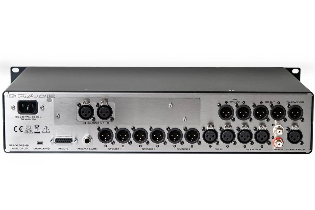 Grace Design m905 Analog with Premium Cable Upgrade and IR Control Option - Black