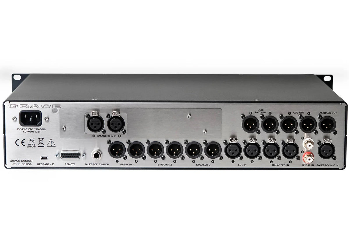 Grace Design m905 Analog with Premium Cable Upgrade and IR Control Option - Black