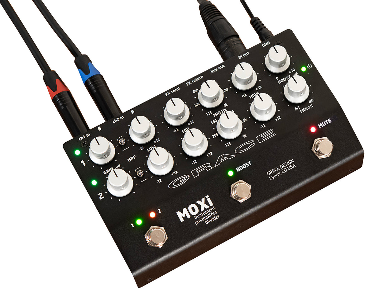 Grace Design MOXi 2-Channel Instrument Preamp, Blender, EQ, and DI (Demo Deal)