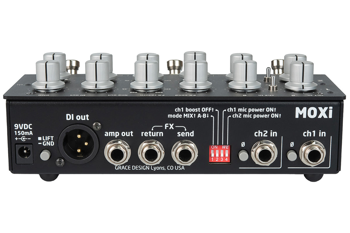 Grace Design MOXi 2-Channel Instrument Preamp, Blender, EQ, and DI (Demo Deal)