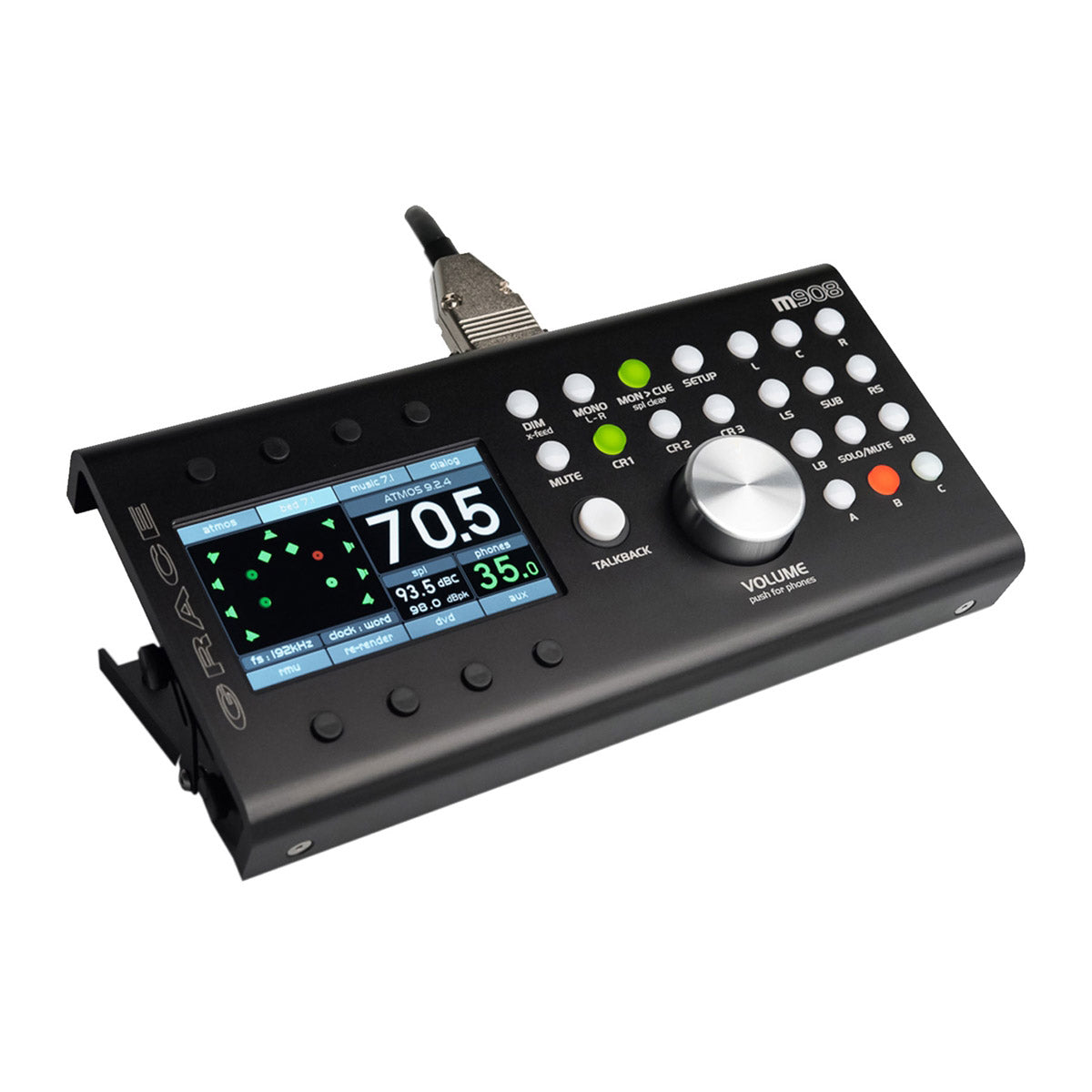Grace Design m908 Monitor Controller with ADC-1 and Dante Option Cards (Demo Deal)