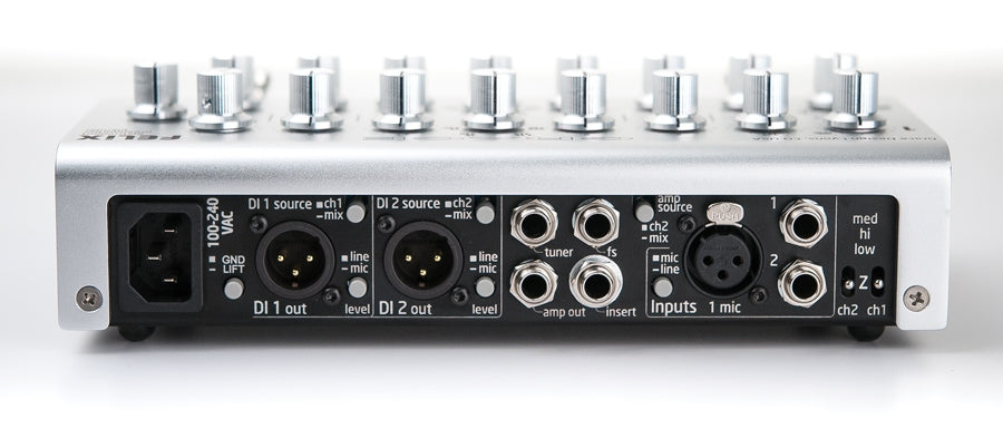 Grace Design Felix Two-Channel Instrument Preamp - Silver