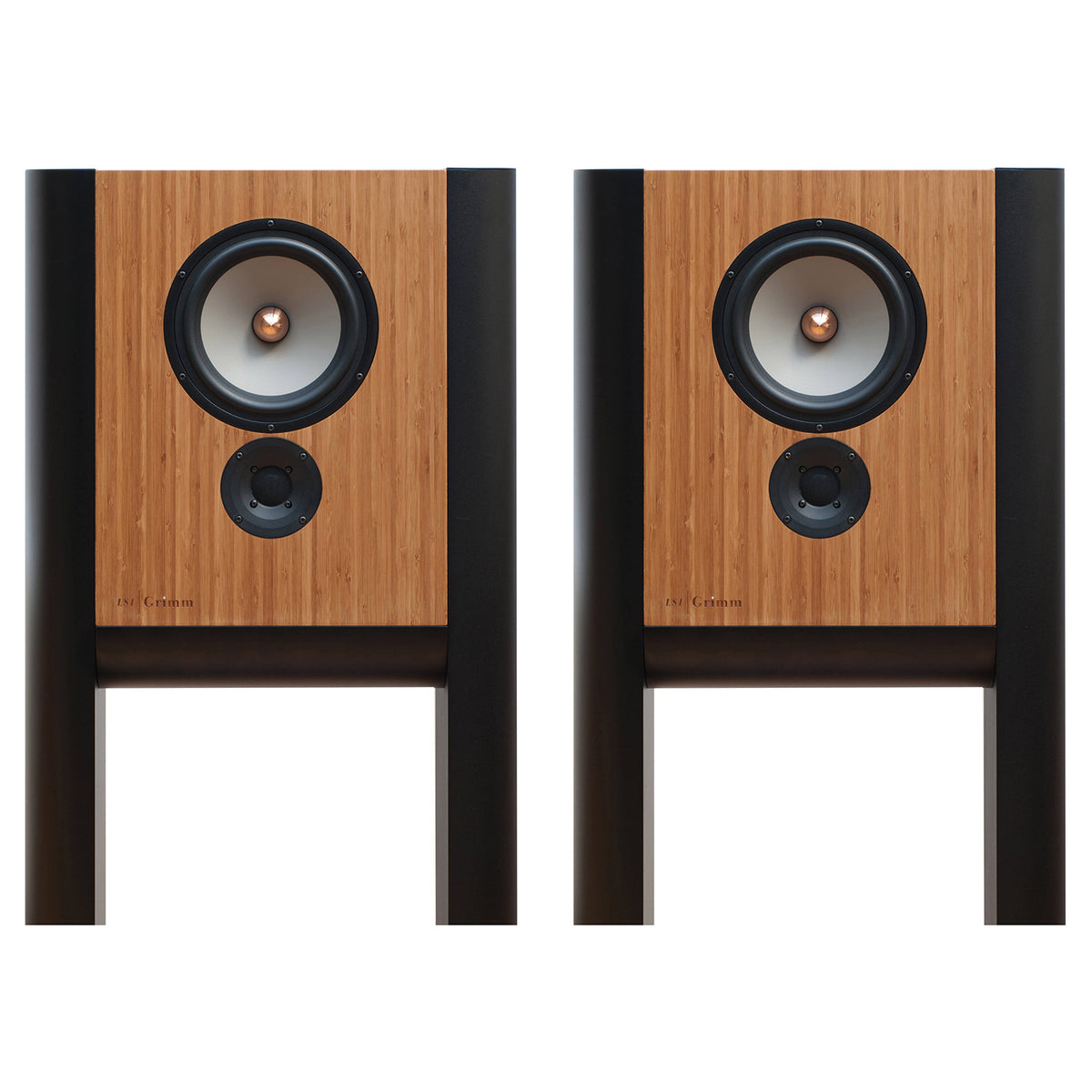 Grimm Audio LS1be Studio Monitor - Pair, Caramel Bamboo Veneer