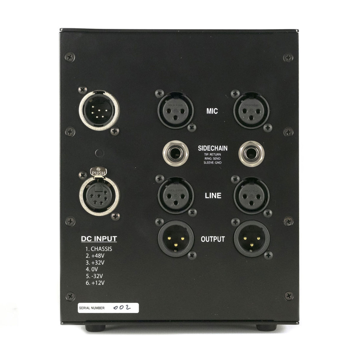 H2 Audio Helios 002 2-Channel 0011-Series Rack with PSU