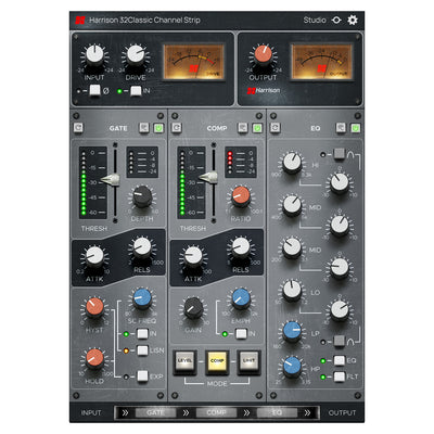 Harrison Audio 32Classic Channel Strip Plug-in - Electronic Delivery