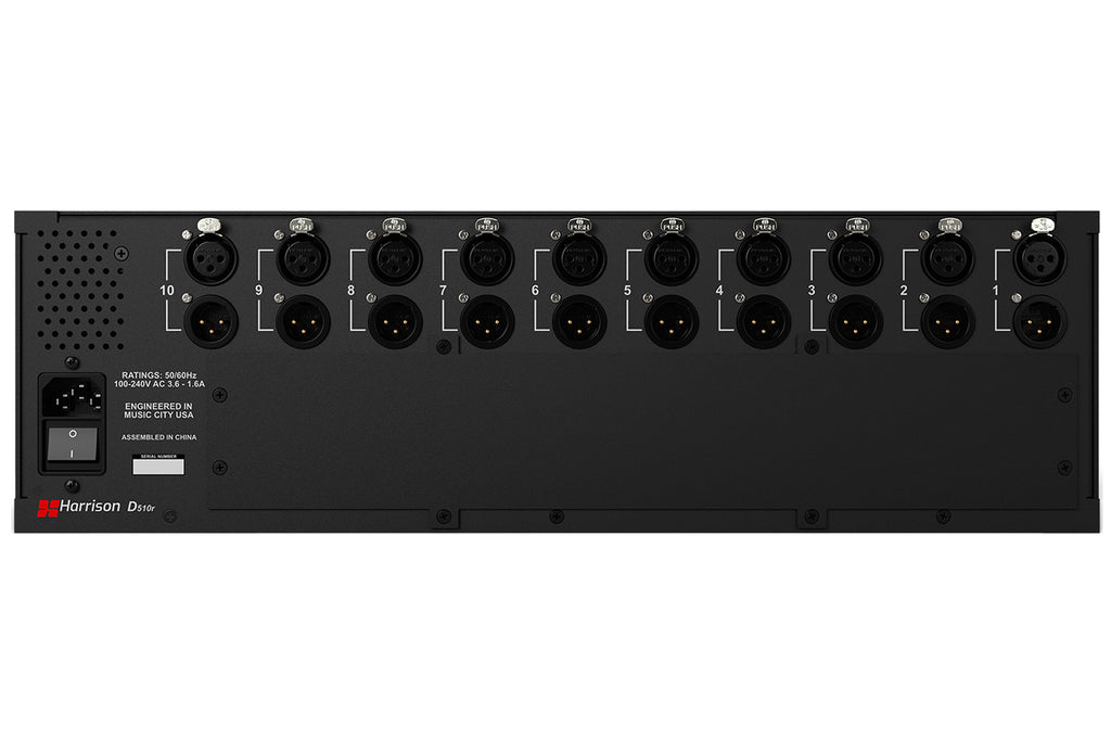 Harrison Audio D510r 500 Series Rack System