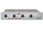 Hazelrigg Industries 4DI Four-Channel Vacuum Tube DI Box - Silver