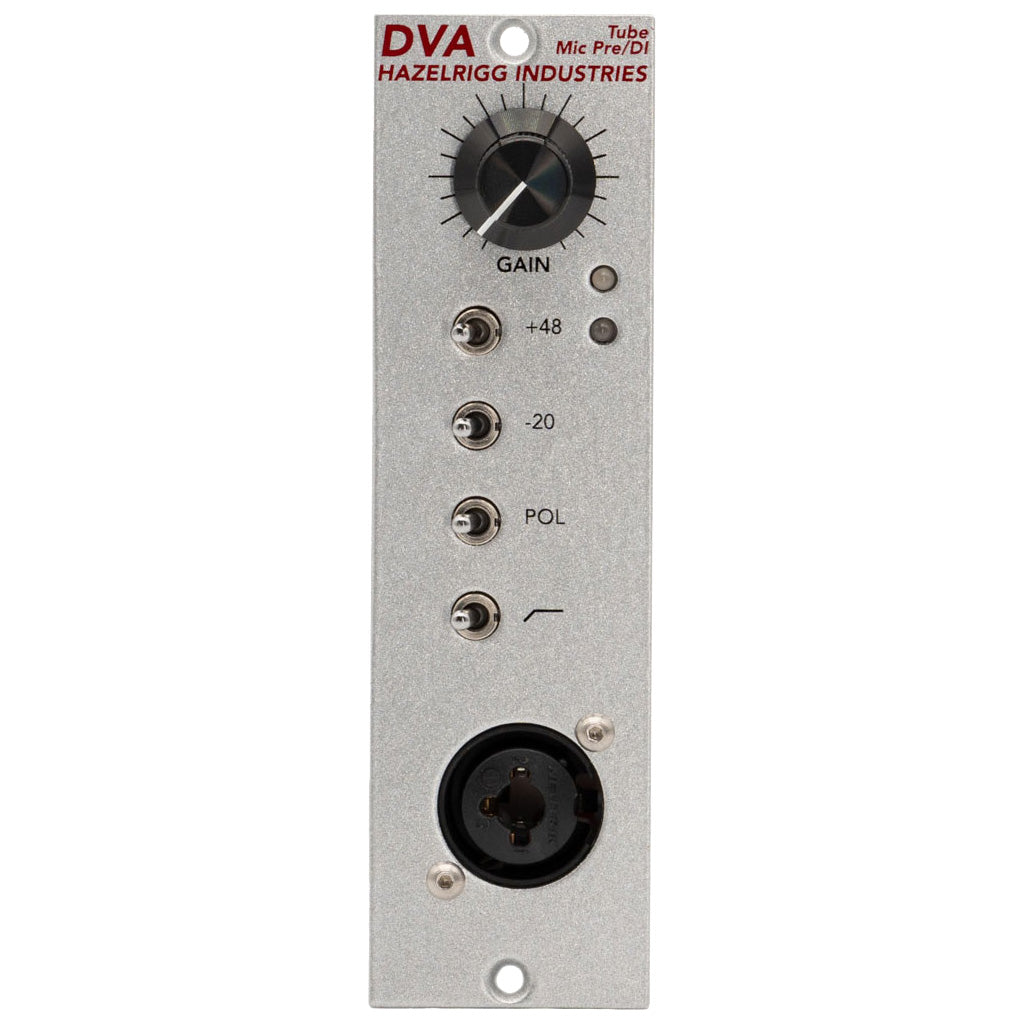 Hazelrigg Industries DVA 500 Series Vacuum Tube Microphone Preamp/DI
