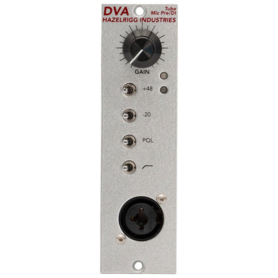 Hazelrigg Industries DVA 500 Series Vacuum Tube Microphone Preamp/DI