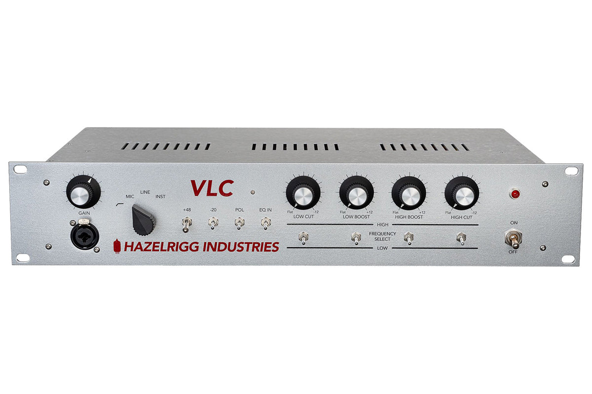 Hazelrigg Industries VLC MkII Tube Microphone Preamplifier/Equalizer/DI