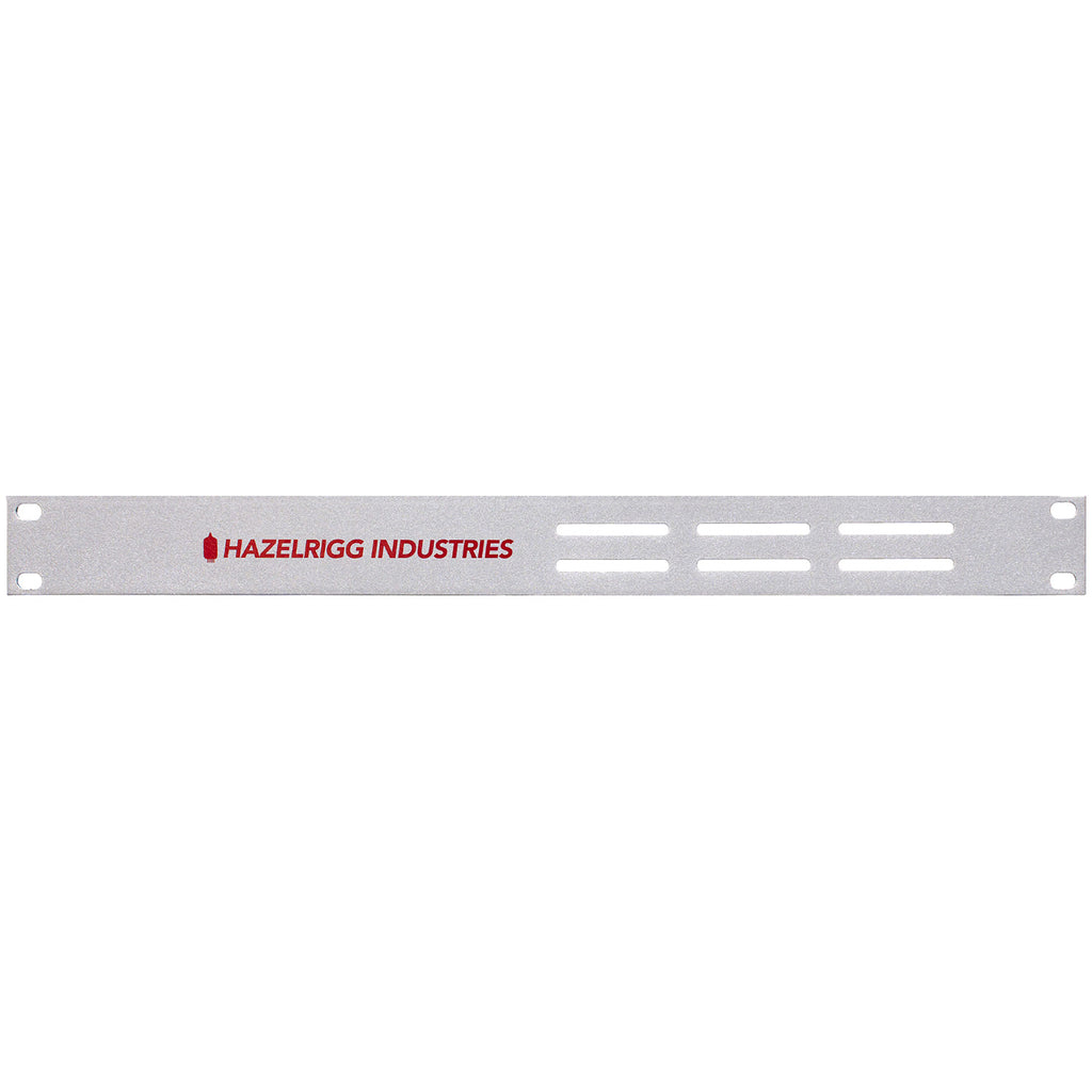 Hazelrigg Industries VPH 1RU Vented Rack Panel - Silver