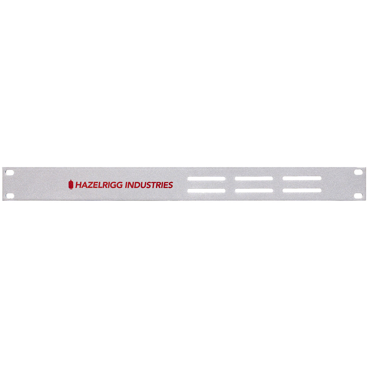 Hazelrigg Industries VPH 1RU Vented Rack Panel - Silver