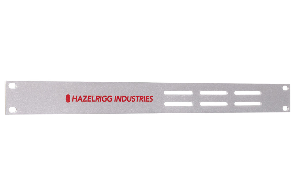 Hazelrigg Industries VPH 1RU Vented Rack Panel - Silver
