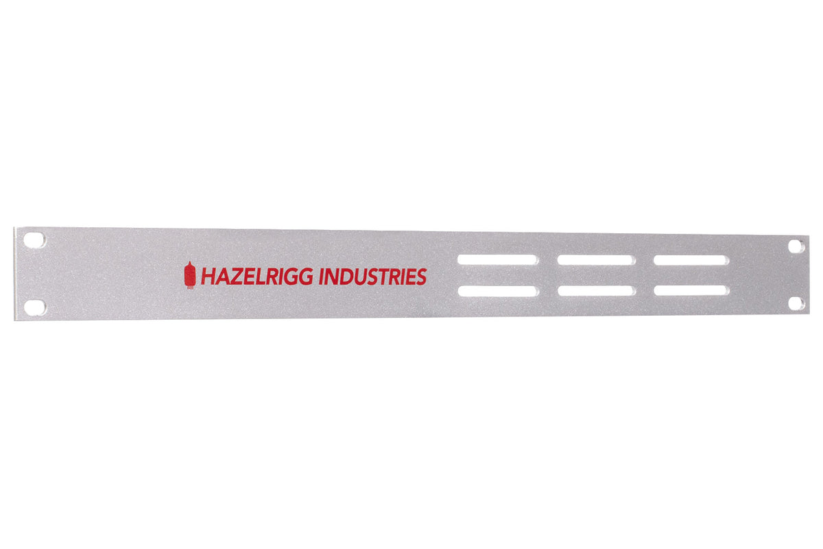 Hazelrigg Industries VPH 1RU Vented Rack Panel - Silver