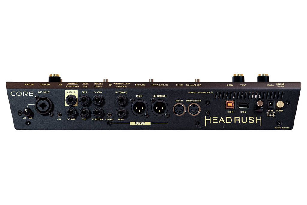 HeadRush Core Guitar FX/Amp Modeler and Vocal Processor