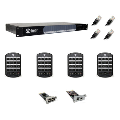 Hear Technologies Hear Back Pro Four Pack - Dante Input
