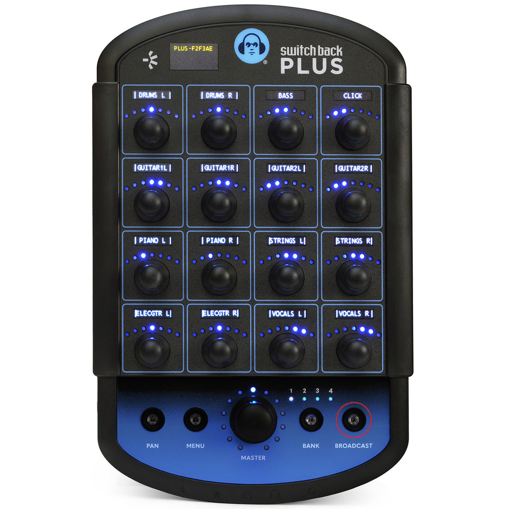 Hear Technologies Switch Back PLUS Dante Interface/Mixer/MIDI Control Surface