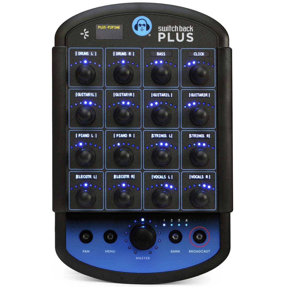 Hear Technologies Switch Back PLUS Dante Interface/Mixer/MIDI Control Surface