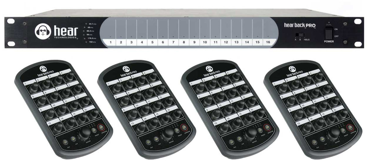 Hear Technologies Hear Back PRO 4 Pack