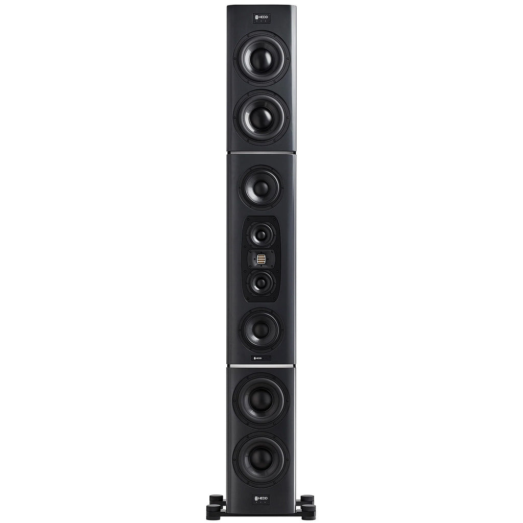 HEDD Tower Mains Extended Powered Studio Monitor - Single, Dark Grey Matte