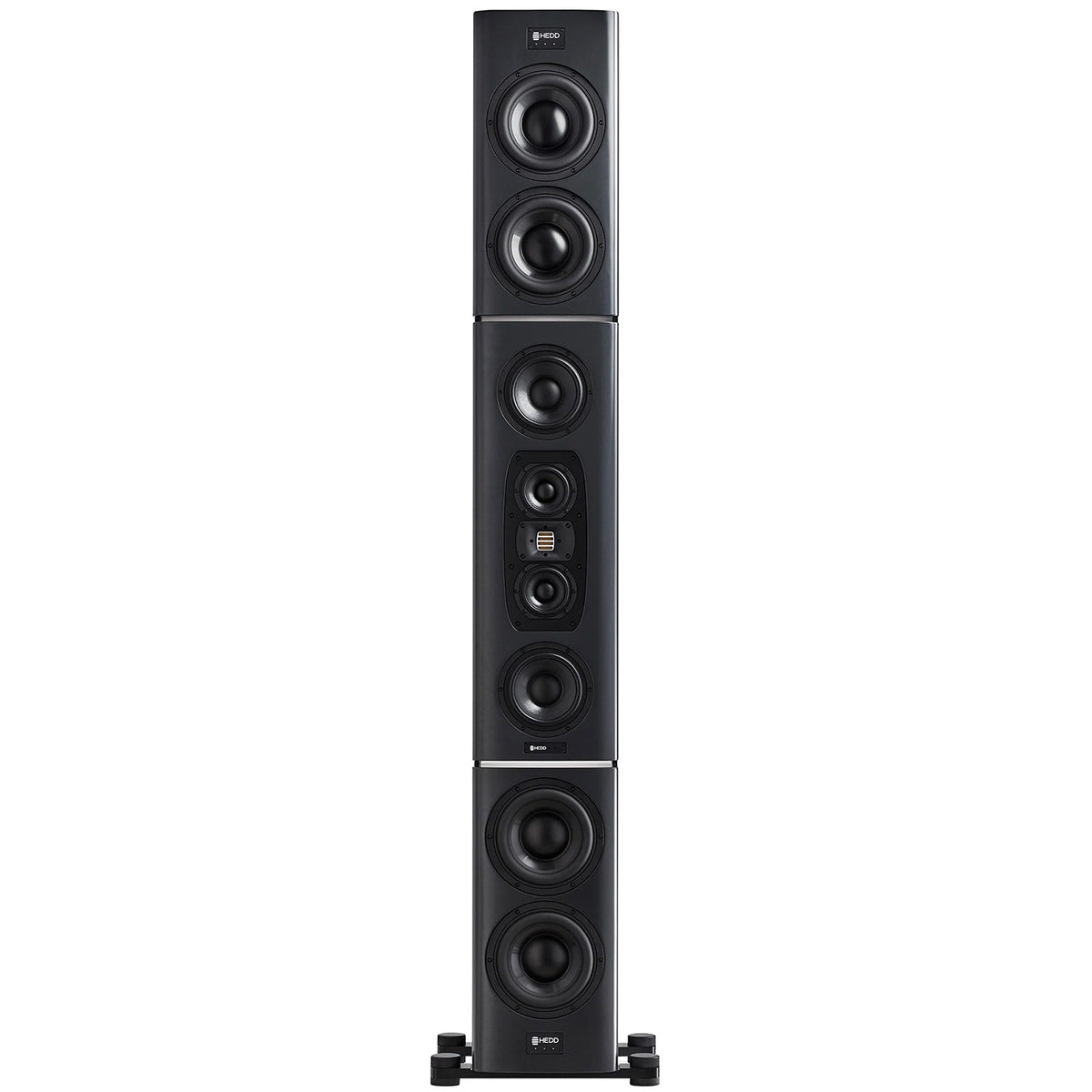 HEDD Tower Mains Extended Powered Studio Monitor - Single, Dark Grey Matte
