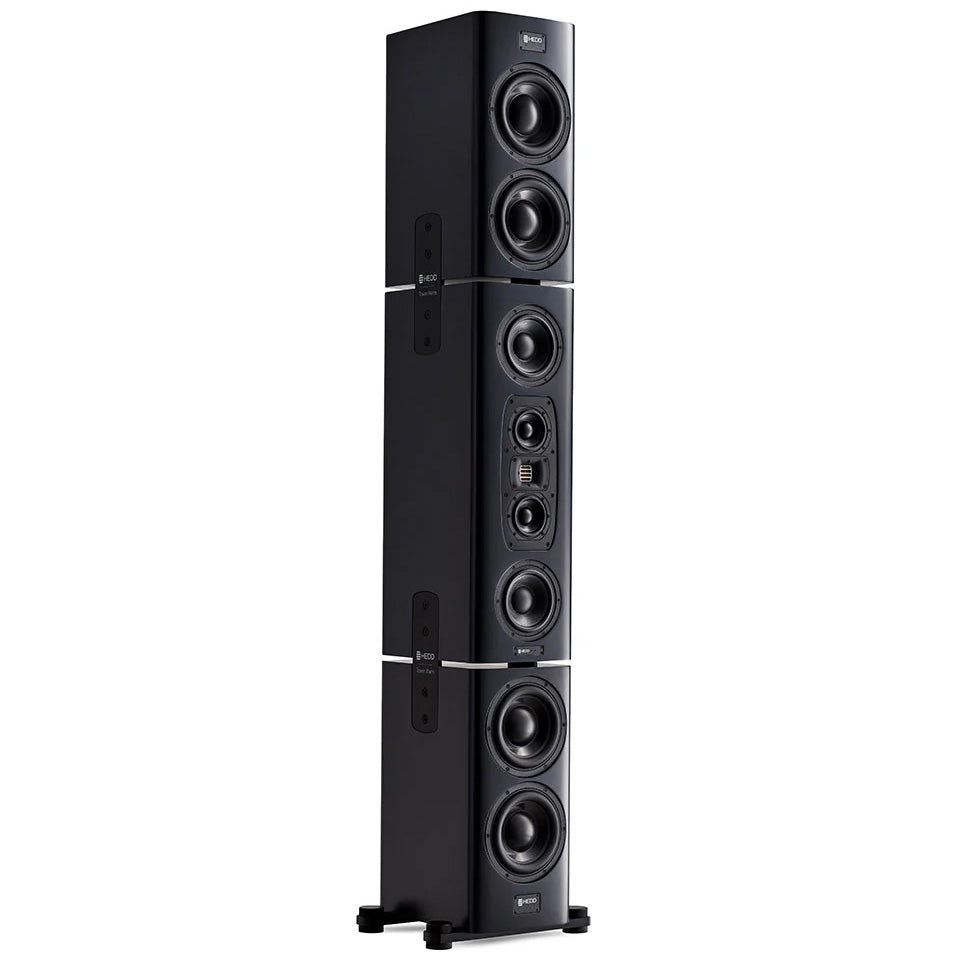 HEDD Tower Mains Extended Powered Studio Monitor - Single, Dark Grey Matte
