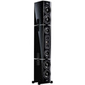 HEDD Tower Mains Extended Powered Studio Monitor - Single, Gloss Black with Black Hardware