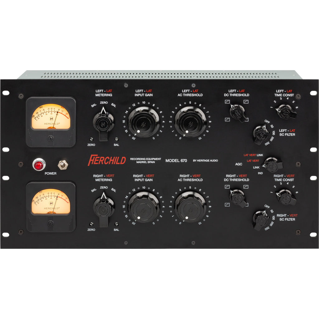 Heritage Audio Herchild 670 Stereo Tube Compressor