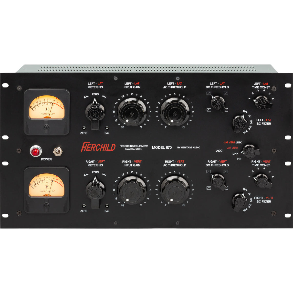 Heritage Audio Herchild 670 Stereo Tube Compressor