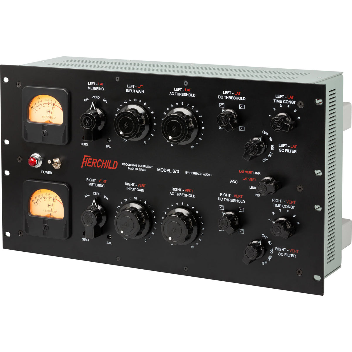 Heritage Audio Herchild 670 Stereo Tube Compressor