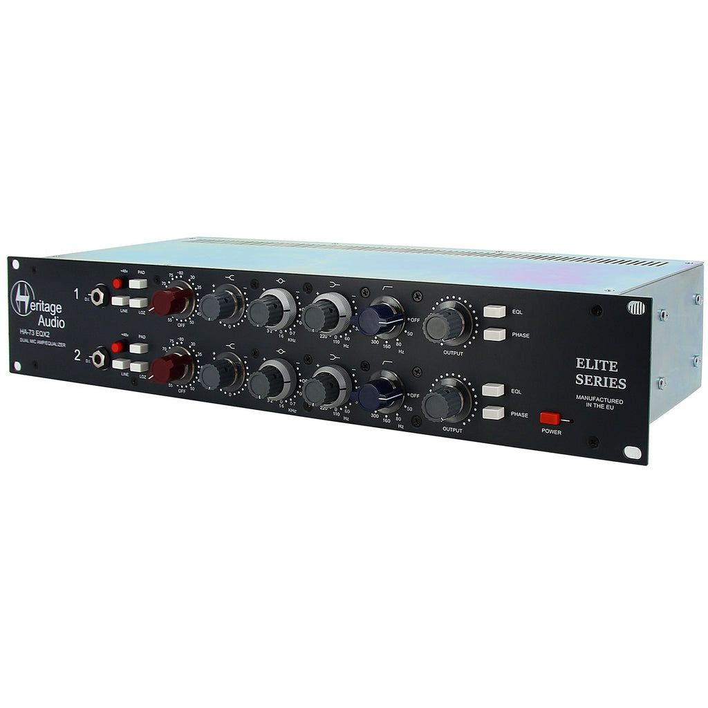 Heritage Audio HA73EQX2 Elite 2-Channel Mic Preamp/EQ