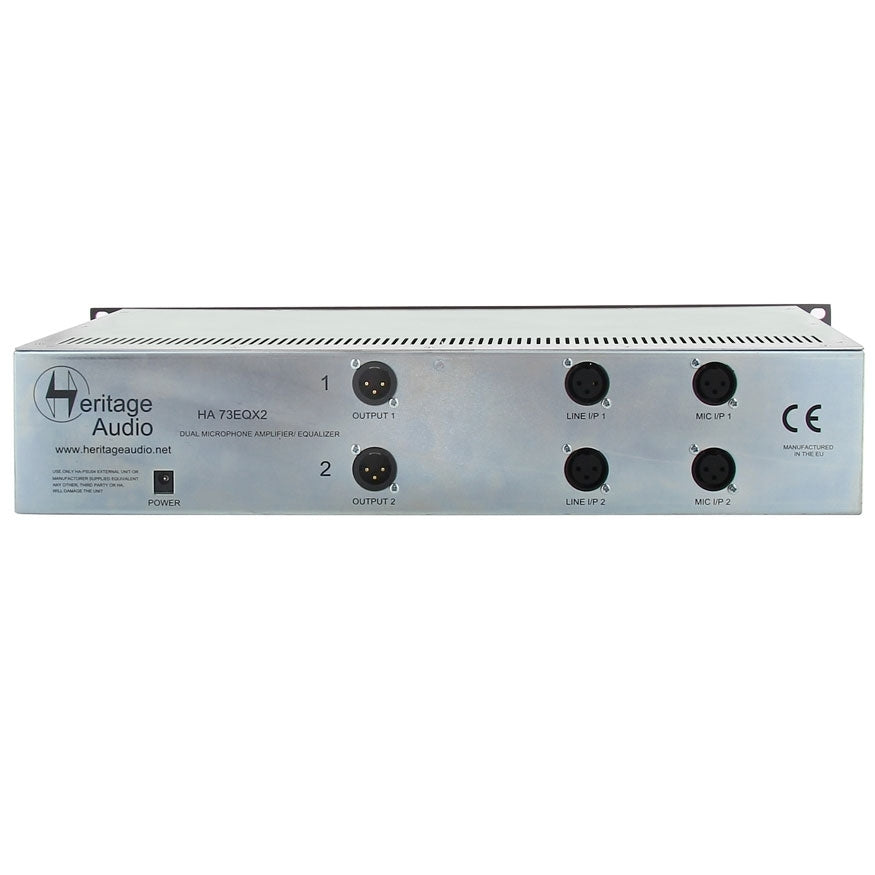 Heritage Audio HA73EQX2 Elite 2-Channel Mic Preamp/EQ