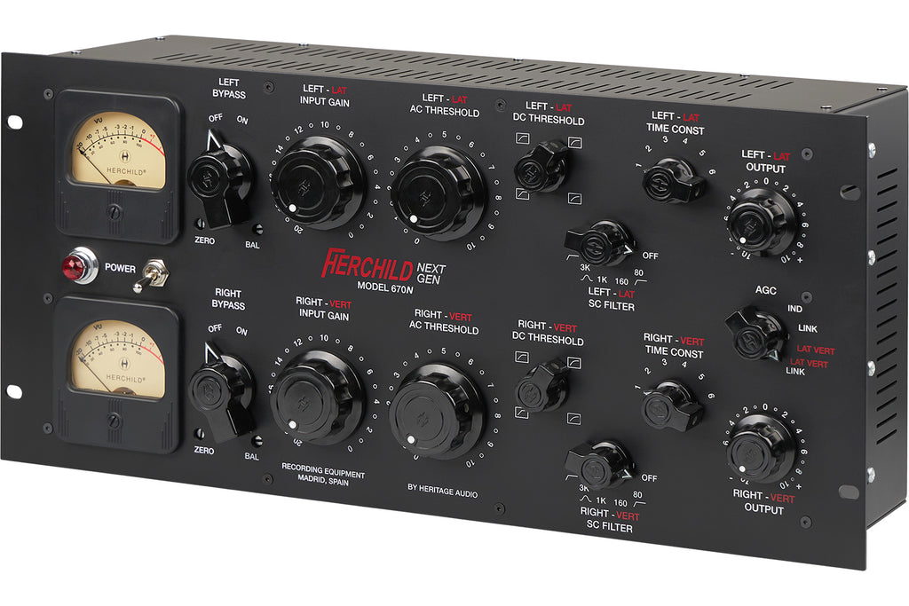 Heritage Audio HERCHILD Next Gen Model 670N Stereo Tube Compressor