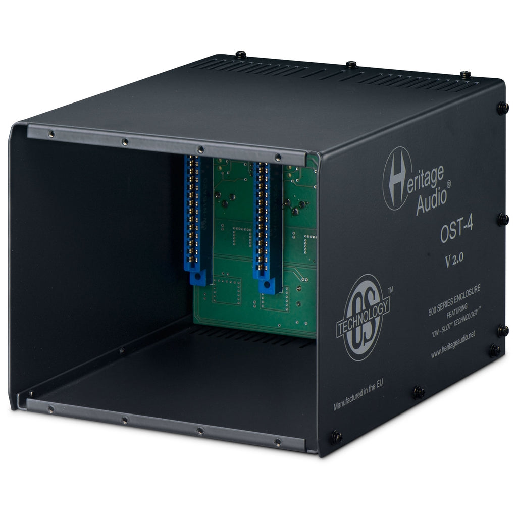 Heritage Audio OST-4 V2.0 500 Series Rack with OS Tech