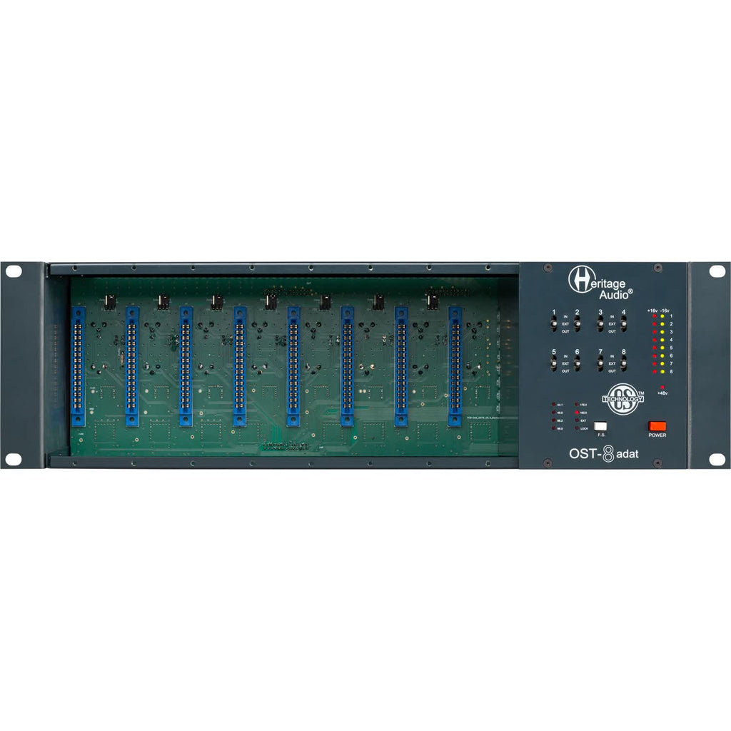 Heritage Audio OST-8 ADAT 500 Series Rack