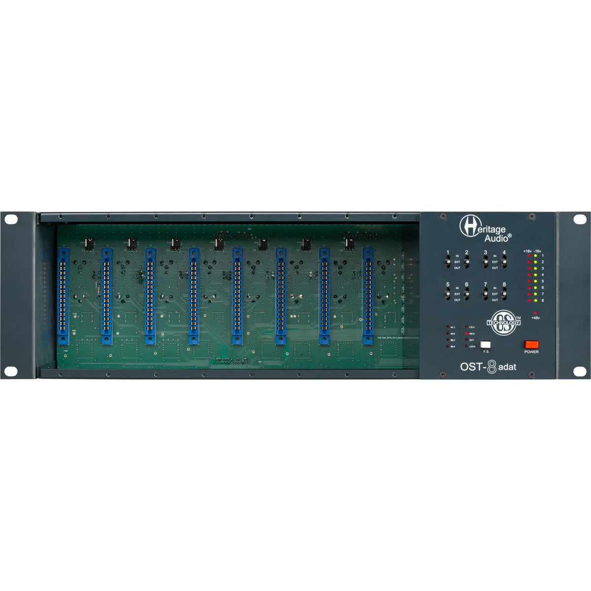 Heritage Audio OST-8 ADAT 500 Series Rack