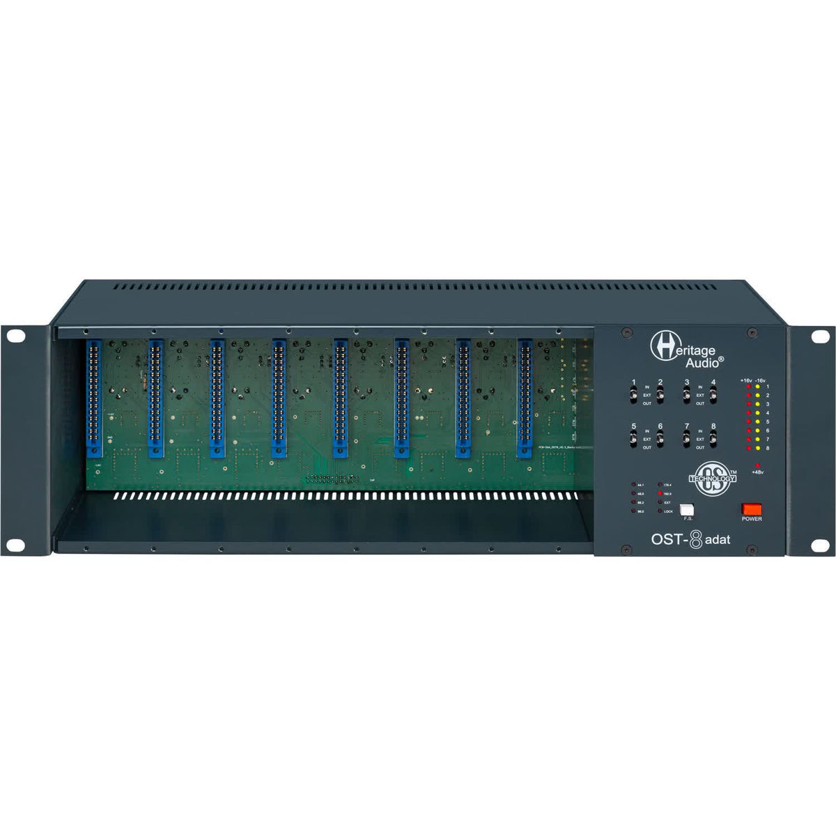 Heritage Audio OST-8 ADAT 500 Series Rack